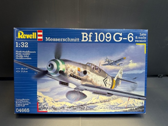 Revell Messerschmitt Airplane Model in box