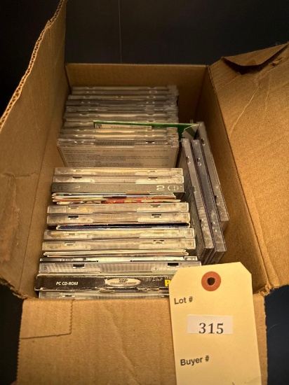 Large Assortment of Computer Games