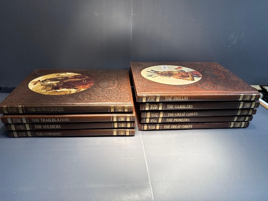 Set of Time Life Old West Books