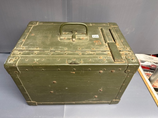 Vintage Keyer TG-34-A Signal Corps Morse Code Trainer in Case