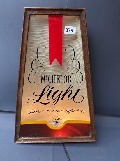 Michelob Light Lighted Sign-11'' x 16''