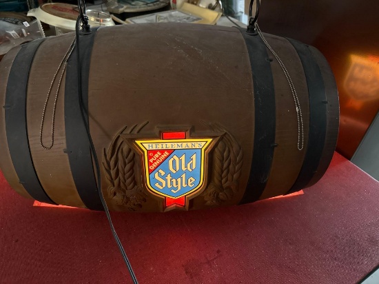 Old Style Beer Pool Table Light - 26'' w x 12'' t
