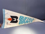 Vintage NBA Buffalo Braves Pennant