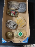 7 ct. Assortment of Collectible Belt Buckles