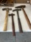 Claw hammers, ball peen hammer, etc.
