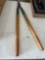 Pruner, 716 dust pan, 2 branch trimmers, miter saw