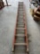 24 Fiberglas extension ladder.