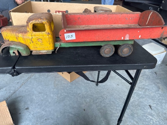 1920's Turner Toys large dump truck.