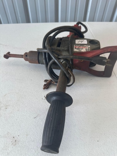 Corded Milwaukee heavy duty 1/2" drill