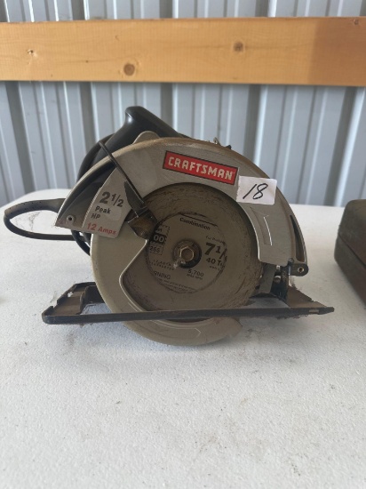 Sears Craftsman 7 1/4'' Electric circular saw.
