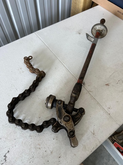 Ridgid No. 206 pipe cutter.