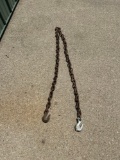 8 chain with hooks.