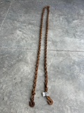 12 chain with hooks.