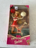 Nebraska Huskers University Barbie