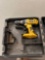 Dewalt 18V cordless drill, case and handle