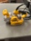 Dewalt corded 3x21 Belt Sander, sand paper, dust catcher and case