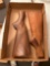 2 wooden remington buttstocks