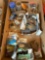 Box of assorted screws, nails, and bolts