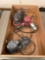 Black and Decker sander, Porter Cable sander, heat gun