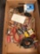 Box of assorted wires, ring door bell, electrical testers