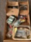 Box of assorted screws and nails,
