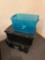 Plastic storage totes