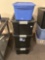 Plastic storage totes