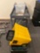 Plastic storage totes and plastic cart