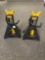 2 Craftsman 3.5 ton jack stands