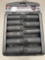 Performance Tool 11 piece metric deep well impact socket set, 1/2 inch drive