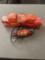Assorted oil filters, engine water heater, carry basket