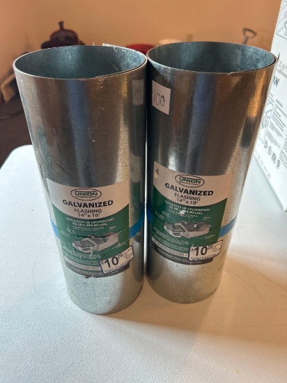 Brand new Union Galvanized Flashing 14"x10"