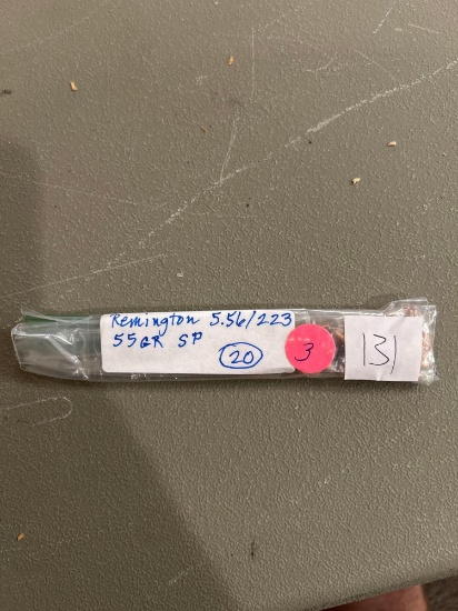 Remington 5.56/.223 55 gr. SP bullets