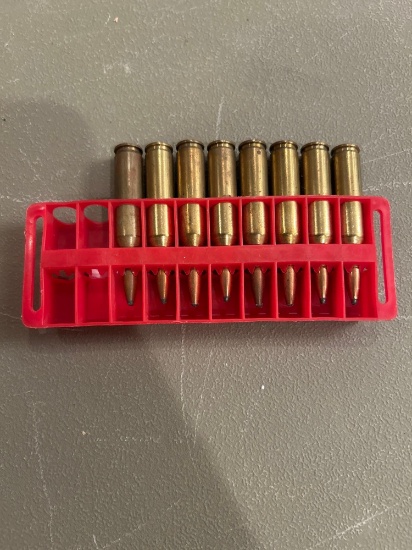 8 rds of Winchester .243 ammunition