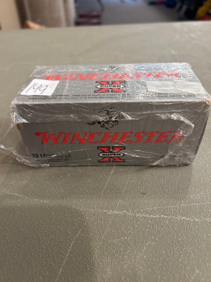 Brand new box of Winchester .22 40 grain ammunition