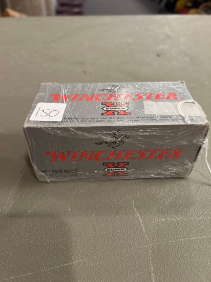 Brand new box of Winchester .22 40 grain ammunition
