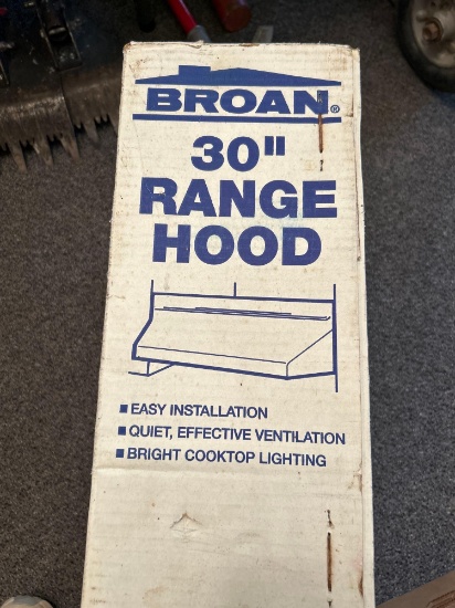 Broan Range Hood, nib
