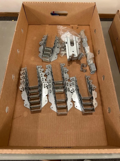 Assorted stainless USP connector brackets