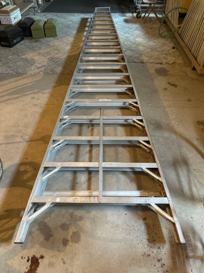 Louisville Ladder Co. 18' folding step ladder