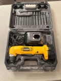 Dewalt 18v cordless right angle drill, battery, case and charger included