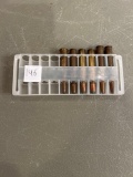 6 rds of various size ammunition