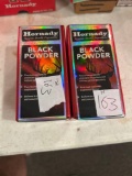 2 boxes of 100 Hornady black powder .44 cal muzzleloader balls
