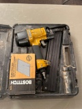 Stanley Bostitch N60FN air nailer, carry case, set of nails