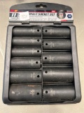 Performance Tool deep well 1/2 inch deep well socket set, 1/2 inch drive