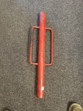 Steel push post pounder