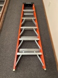 Keller model 976 heavy duty industrial folding ladder