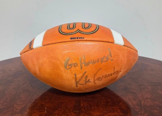 Kirk Farentz signed football