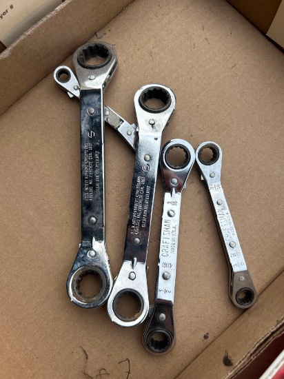 CRAFTSMAN OFFSET SPPED RATCHET WRENCHES SAE