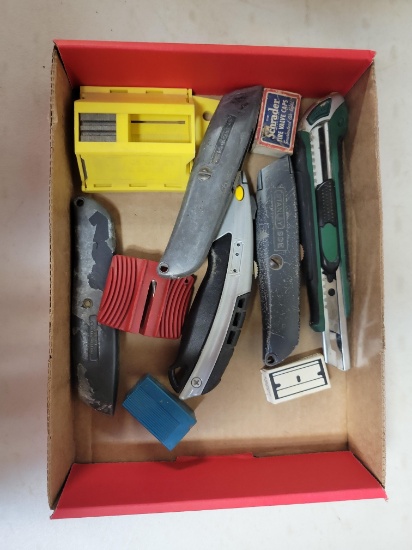 Box cutters, misc