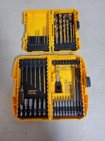 DeWalt drill bit sets